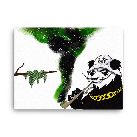 Panda Canvas 18"x24"
