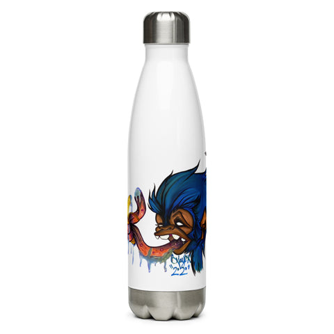 Monkey Stainless Steel Water Bottle