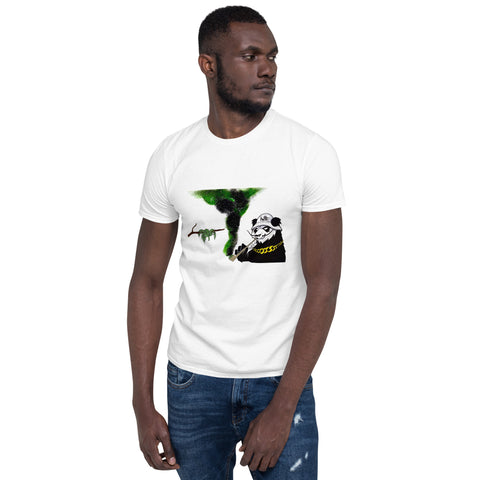 Panda Short-Sleeve Unisex T-Shirt